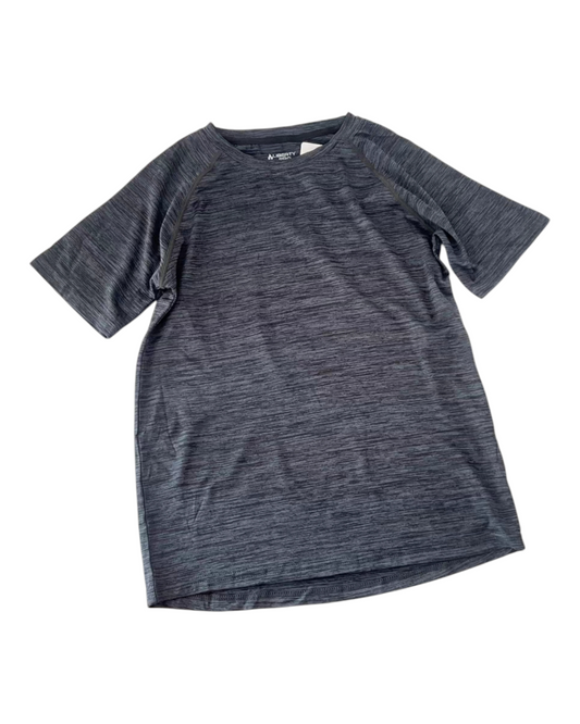 Grey Active Wear Sports T-Shirt