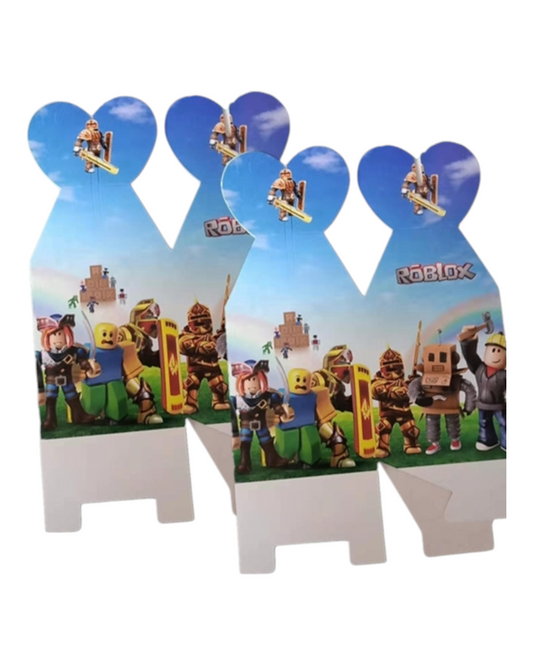 Foldable Roblox Patterned Gift Boxes