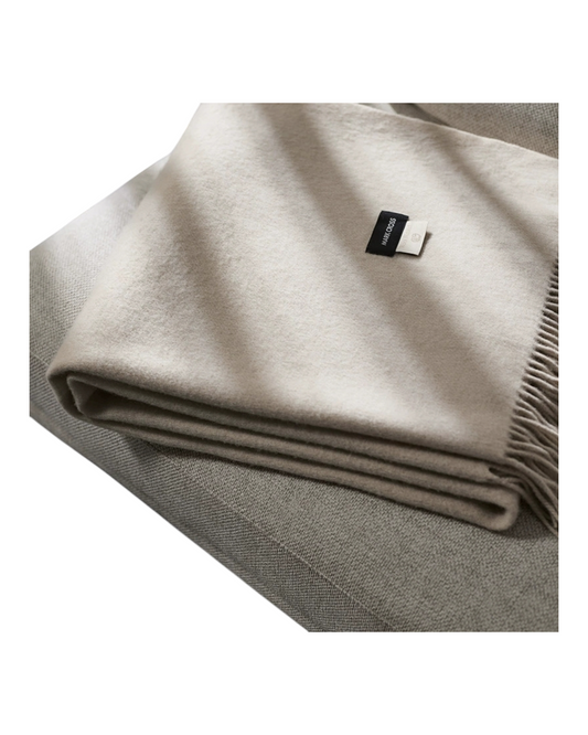Wool Frilled Throw