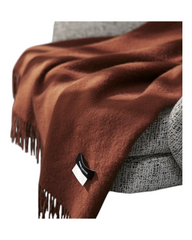 Wool Frilled Throw