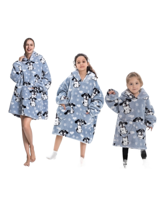 Animal Patterned Fluffy Oodies