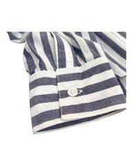 Oversized Striped Women's Cotton Shirt