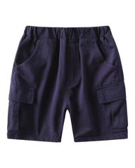 Basic Cargo Shorts with Pockets