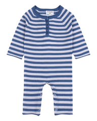 Striped Merino Baby Onesie
