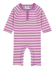 Striped Merino Baby Onesie
