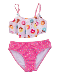 Pink Donut Patterned Bikini