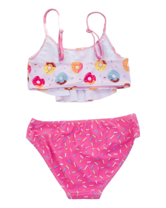 Pink Donut Patterned Bikini