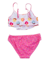 Pink Donut Patterned Bikini