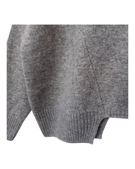 Mock-Neck Cozy Cashmere Sweater