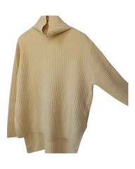 Women's 100% Merino Wool Turtleneck Jumper