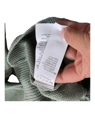 Button-Up Cardigan with Texture Pattern