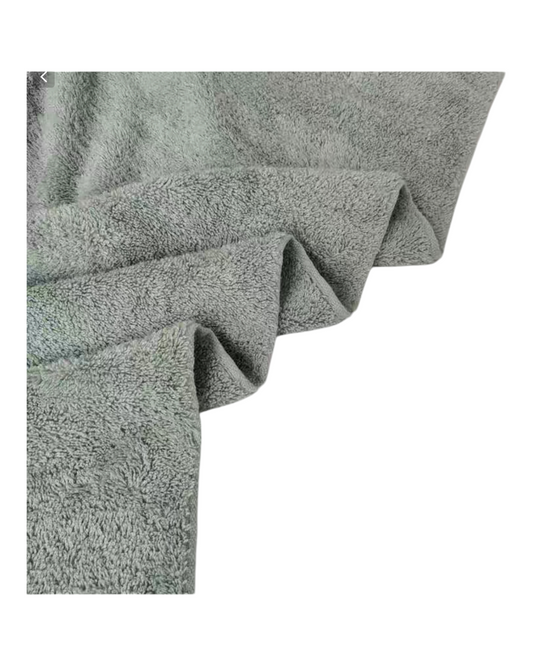 Green Fluffy Bath Towel