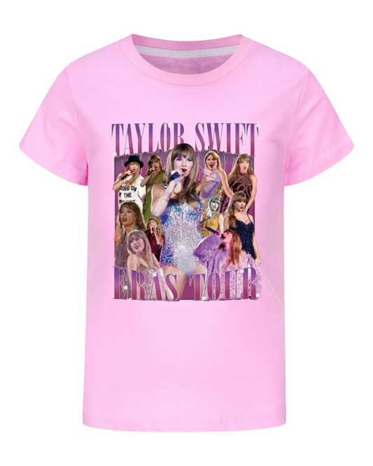 Taylor Swift Eras Tour Patterned Graphic T-Shirt