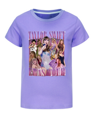 Taylor Swift Eras Tour Patterned Graphic T-Shirt