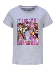 Taylor Swift Eras Tour Patterned Graphic T-Shirt