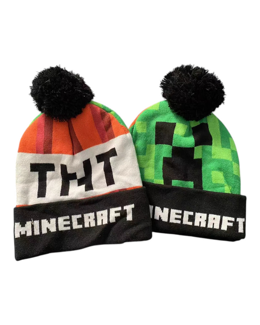 Boys' Minecraft Patterned Beanie