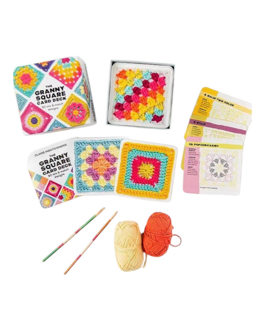 The Granny  Square Card Deck DIY