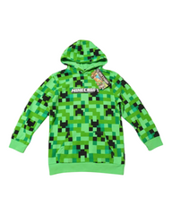 Green Minecraft Creeper Hoodie