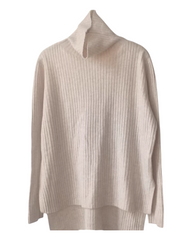 Women's 100% Merino Wool Turtleneck Jumper