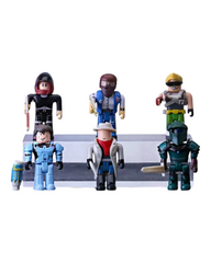 Boys' Six-Piece Roblox Player Character Figurine Set