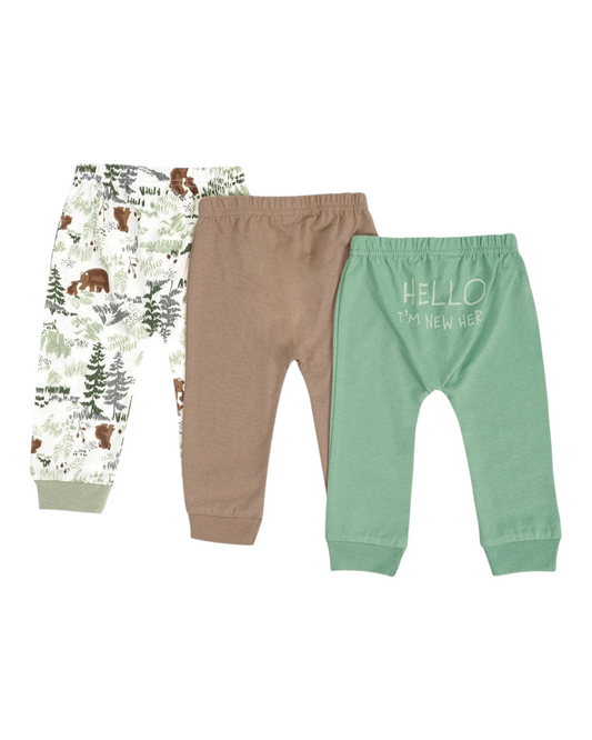 Three-Piece Baby Sweat Pants Set