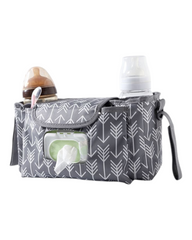 Patterned Water-Resistant Nursing Pram Bag