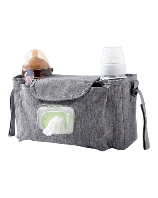 Patterned Water-Resistant Nursing Pram Bag