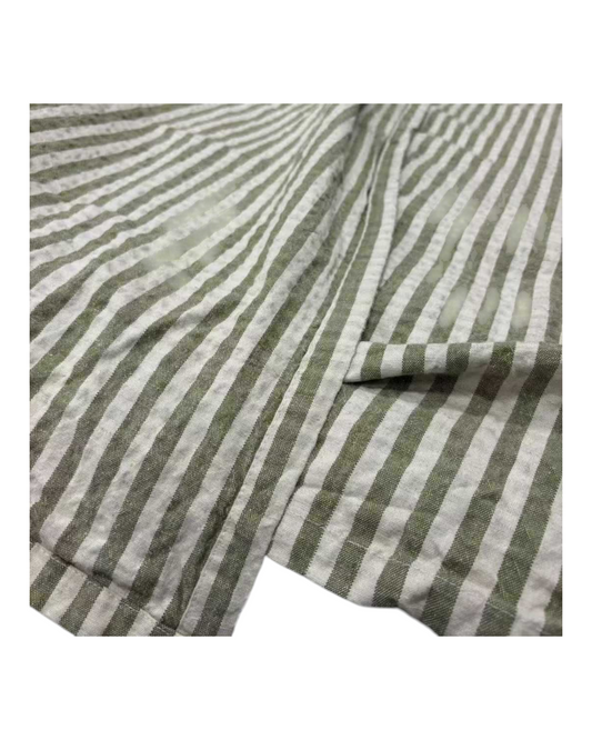 Striped Linen Bed Sheets