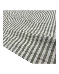 Striped Linen Bed Sheets