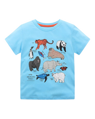 Boys' Graphic T-Shirt with Text