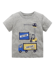 Boys' Patterned Graphic T-Shirts