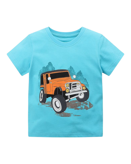 Boys' Patterned Graphic T-Shirts