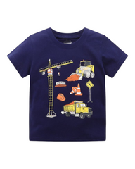 Boys' Graphic T-Shirt with Text