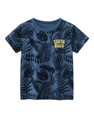 Graphic T-Shirt with Dinosaur Design