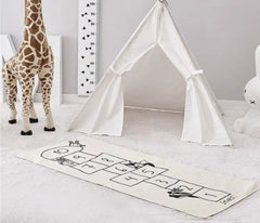 Carpet Car Play Rug, 59'' x 39.4'' Large Play Rug for Playroom Educational Learning Car Mat