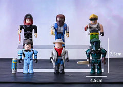 Boys' Six-Piece Roblox Player Character Figurine Set