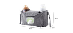 Patterned Water-Resistant Nursing Pram Bag
