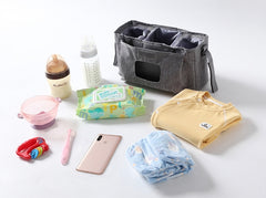 Patterned Water-Resistant Nursing Pram Bag