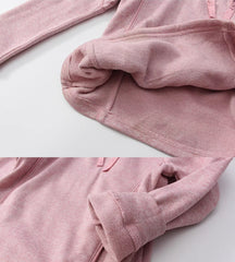 Pink Hooded Jumper