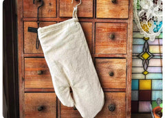 White Kitchen Gloves