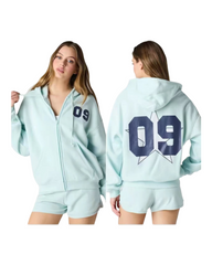 Everyday Luxe Fleece Zip Hoodie