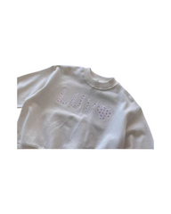 Girls' Oversized Brushed Inside Sweater