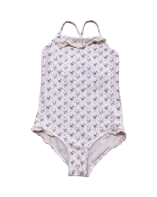 Summer Ruffle Toddler Girls Sleeveless One-Piece Swim Suit