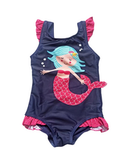 Sleeveless One-Piece Swimsuit – Toddler Bathing Suit