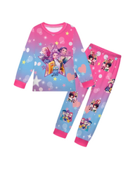 Kids K-Pop Demon Hunter Inspired Long Sleeve Pyjama Set
