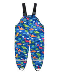 All Year Round Patterned Waterproof Kids Overalls