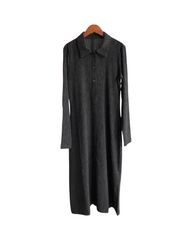 Long Sleeve Lyocell Tunic Dress for Women – Lightweight Longline Shirt Top