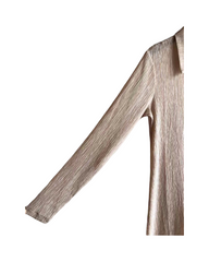Long Sleeve Lyocell Tunic Dress for Women – Lightweight Longline Shirt Top
