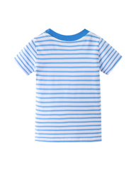 Soft Short-Sleeve Cotton Vehicle Graphic T-Shirt for Boys