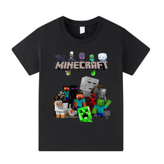 Pixel Block Gaming T-Shirt | Soft Cotton Short Sleeve Graphic Tee